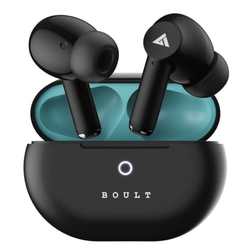 Boult Audio K40 True Wireless Bluetooth Earbuds (Electric Black) At just Rs. 1299 [MRP 2999]