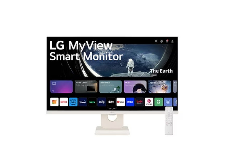 LG 27 inch Full HD IPS Panel Smart Monitor (White) At just Rs. 16,999 [MRP 24,500]