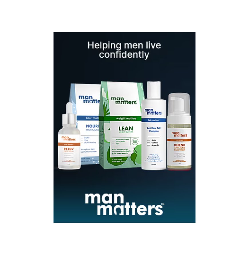 Up to 25% off on Man Matters products