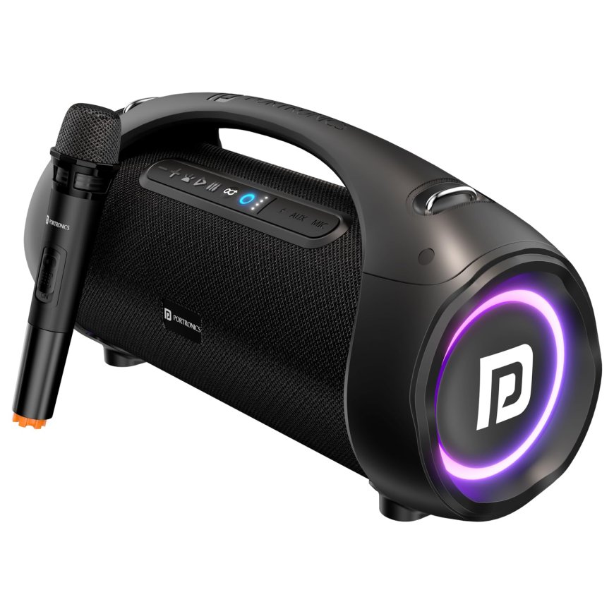 Portronics Dash 12 60W Wireless Bluetooth Party Speaker At just Rs. 6999 [MRP 12,999]