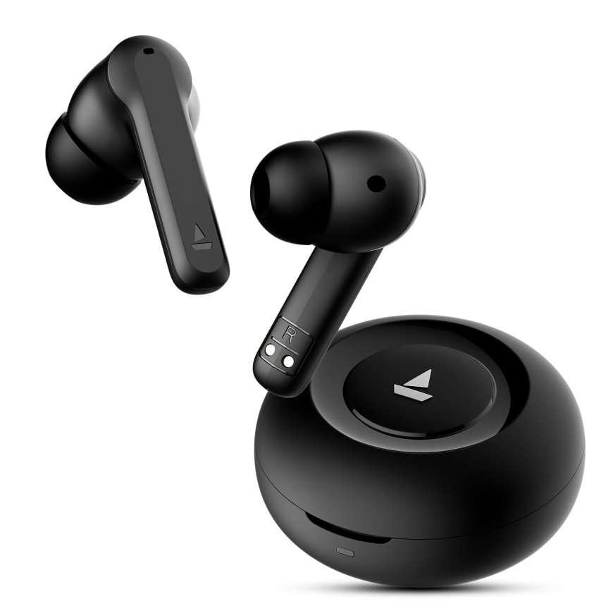 boAt Airdopes Sonik TWS Bluetooth Earbuds (Thunder Black) At just Rs. 1299 [MRP 5990]