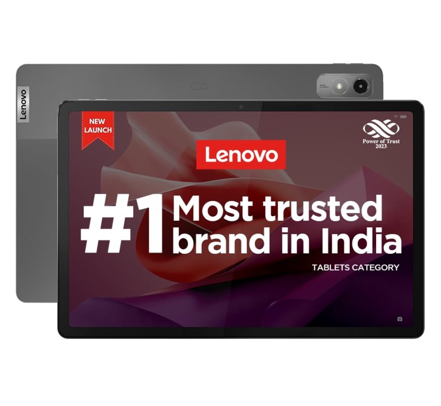 Lenovo Tab P12 Wi-Fi Only Tablet (Storm Grey, 8GB RAM, 256GB ROM) At just Rs. 28,999 [MRP 42,000]