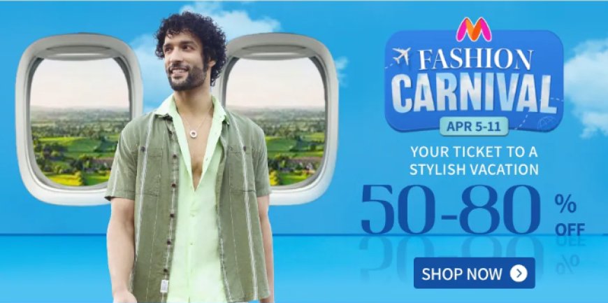 Myntra Fashion Carnival: 50-80% off on Men's Wear