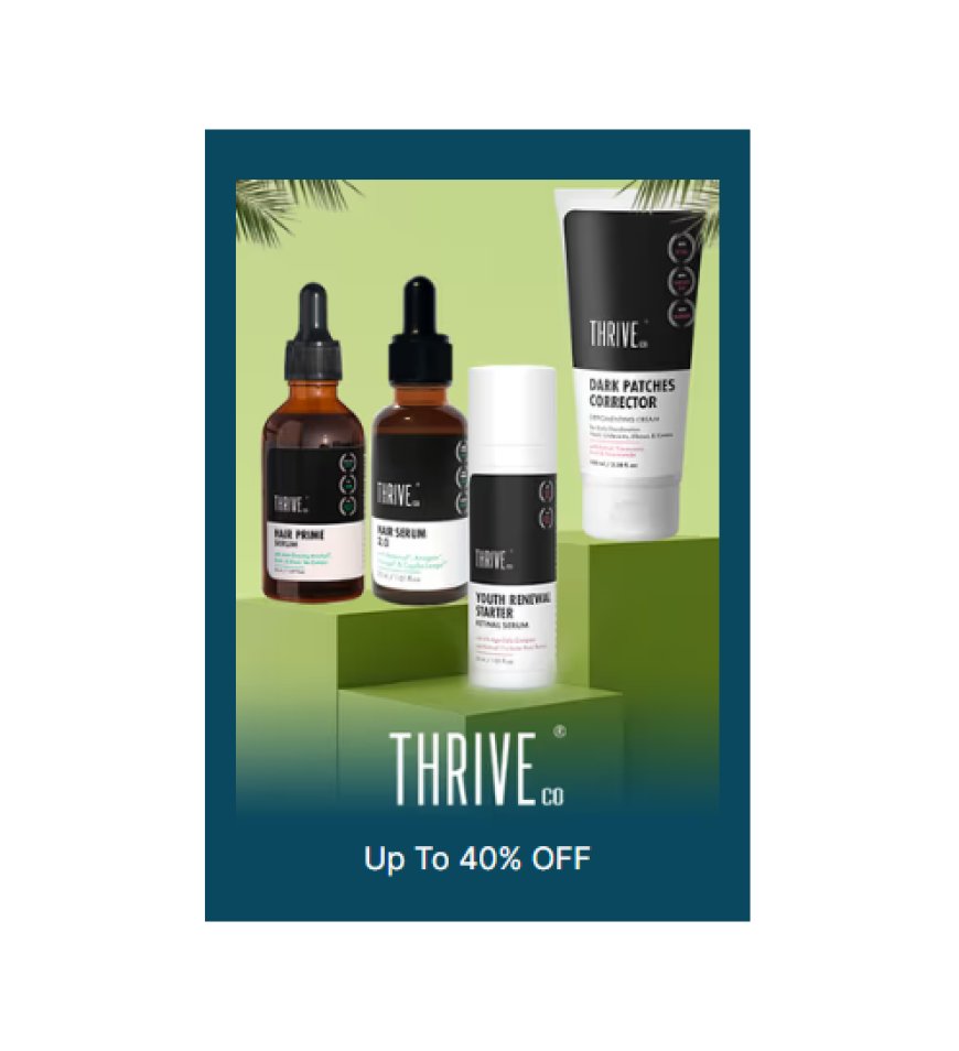 Up to 40% off on Thrive products