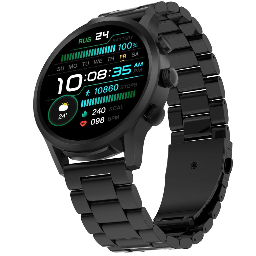Fire-Boltt Infinity Luxe Bluetooth Calling Smartwatch (Black) At just Rs. 3399 [MRP 19,999]