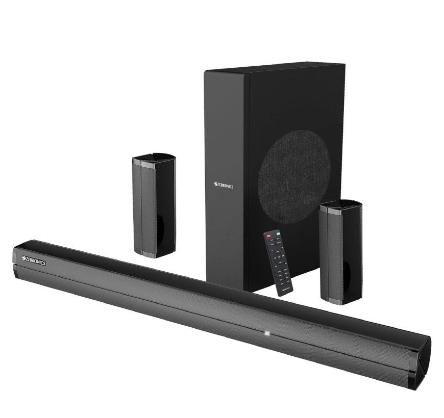 Zebronics Juke Bar 7450 Pro 200 W Bluetooth Soundbar (Black) At just Rs. 7999 [MRP 20,999]