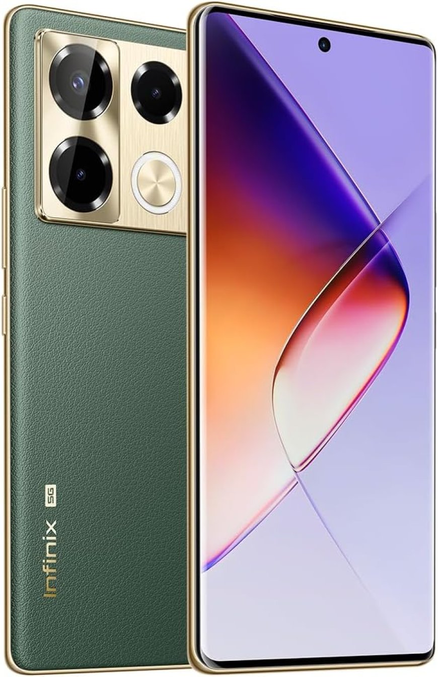 Infinix Note 40 Pro 5G (Vintage Green, 8GB RAM, 256GB Storage) At just Rs. 21,999 [MRP 27,999]