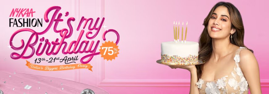 Nykaa Fashion Birthday Sale: Up to 75% off on Fashion & Accessories