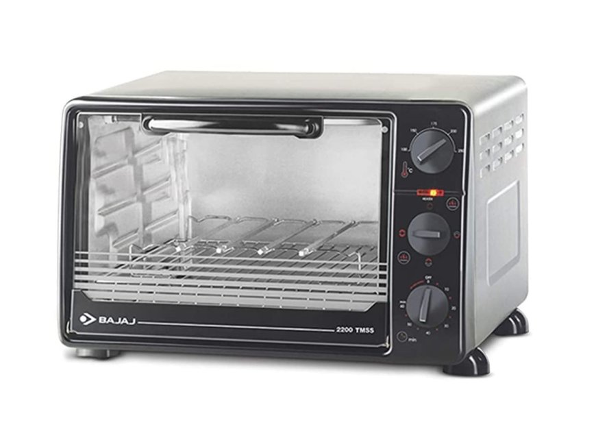 Bajaj 22 L 2200 TMSS Oven Toaster Griller (OTG) At just Rs. 5999 [MRP 10,550]