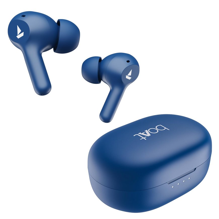 boAt Airdopes 71 True Wireless Bluetooth Headset (Starry Blue) At just Rs. 1099 [MRP 3990]