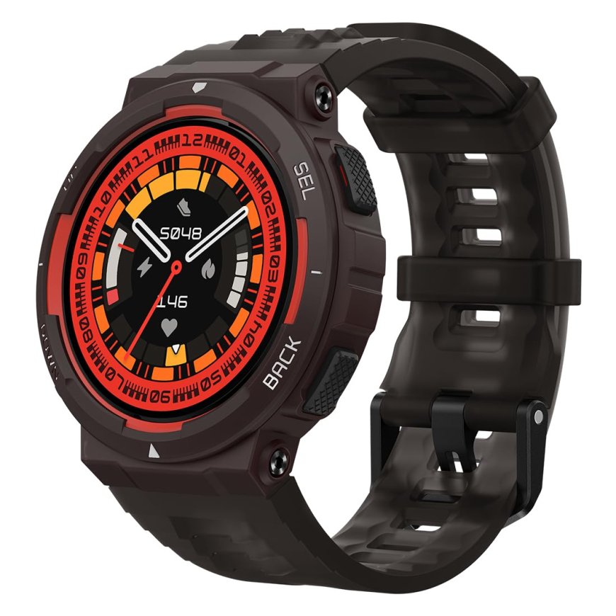 Amazfit Active Edge Smart Watch (Lava Black) At just Rs. 12,999 [MRP 19,999]