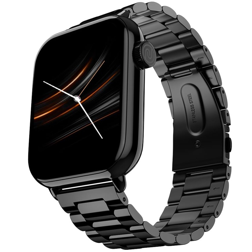 Noise Pulse 3 Max Bluetooth Calling Smart Watch (Elite Black) At just Rs. 1799 [MRP 7999]