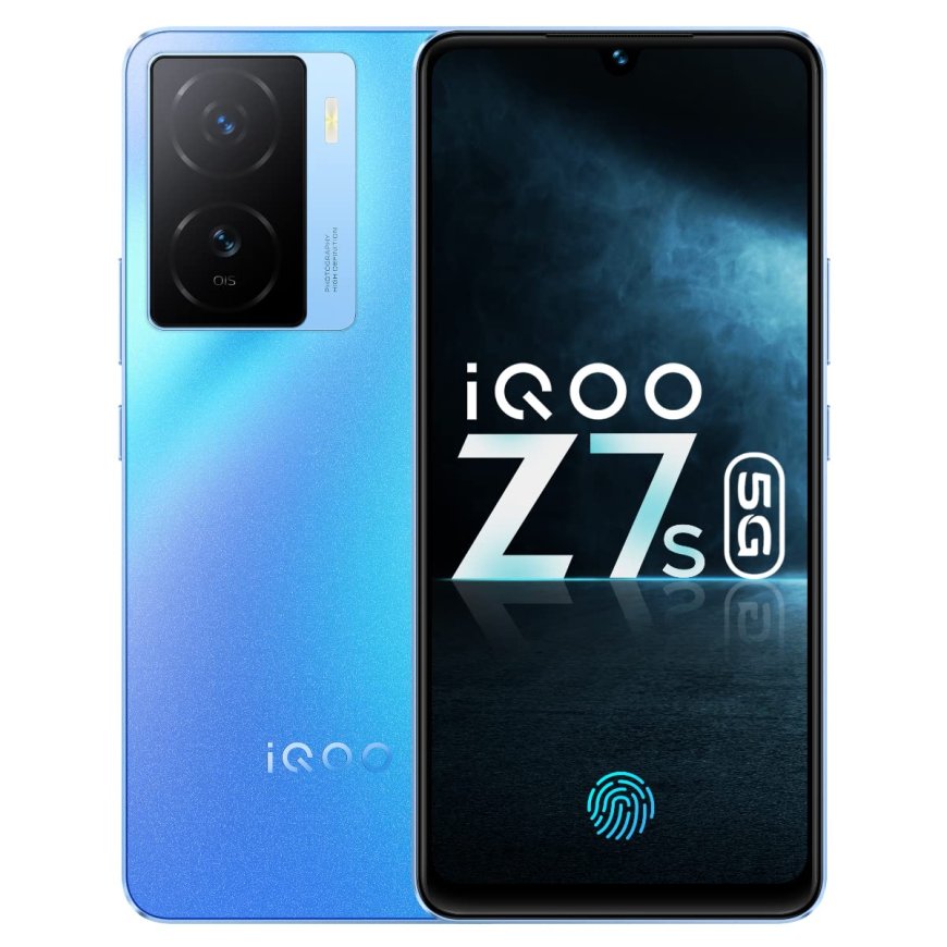 iQOO Z7s 5G by vivo (Norway Blue, 6GB RAM, 128GB Storage) At just Rs. 14,999 [MRP 23,999]