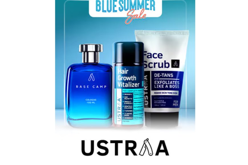 Up to 40% off + Free Gift on Rs. 499+ on Ustraa products
