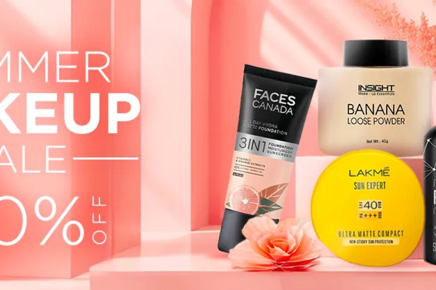 Summer Makeup Sale: Up to 50% off on Makeup products