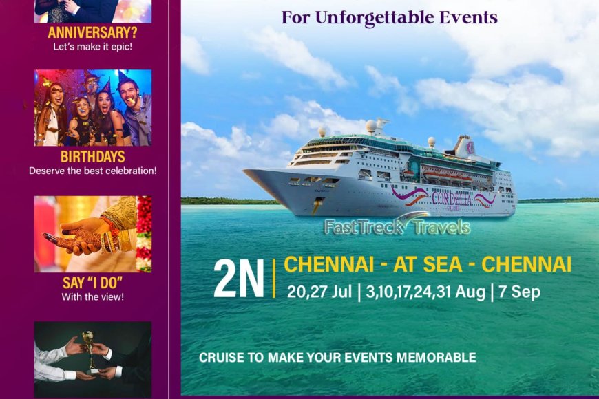 Embark from Chennai for Unforgettable Events with Cordelia Cruise