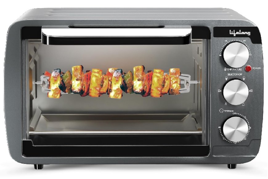 Lifelong 25 L 1450 W Oven Toaster Griller At just Rs. 4199 [MRP 5999]