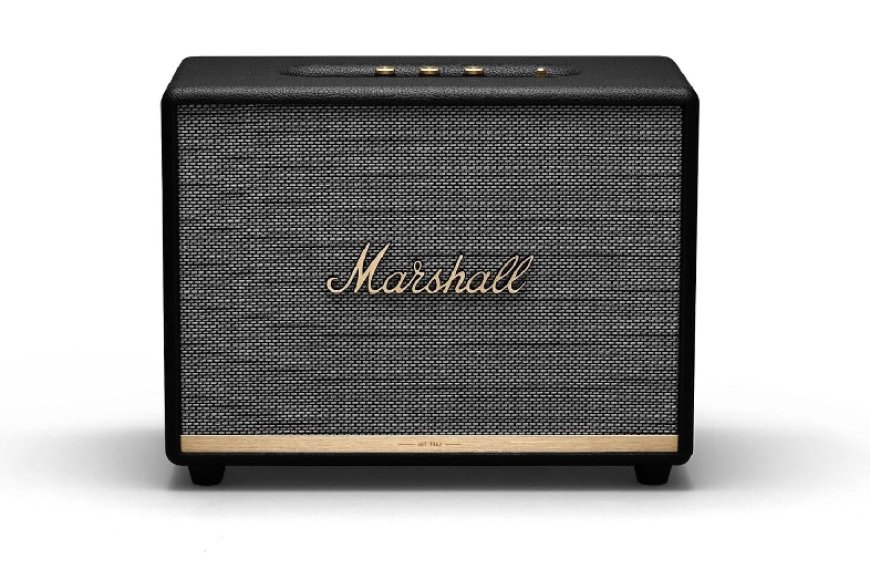 Marshall Woburn II 130 W Bluetooth Wireless Speaker (Black) At just Rs. 39,999 [MRP 54,999]