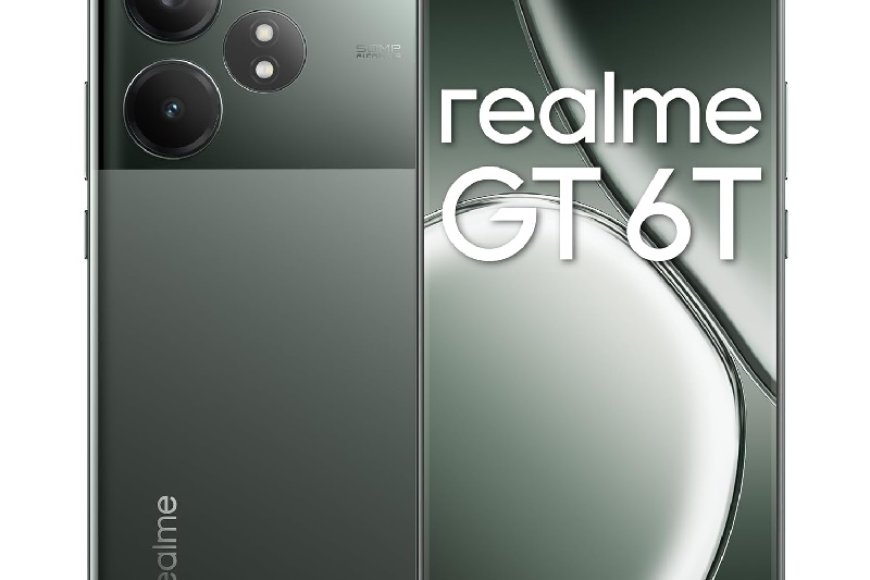 Realme GT 6T 5G (Razor Green, 12GB RAM, 512GB Storage) At just Rs. 39,999 [MRP 41,999]