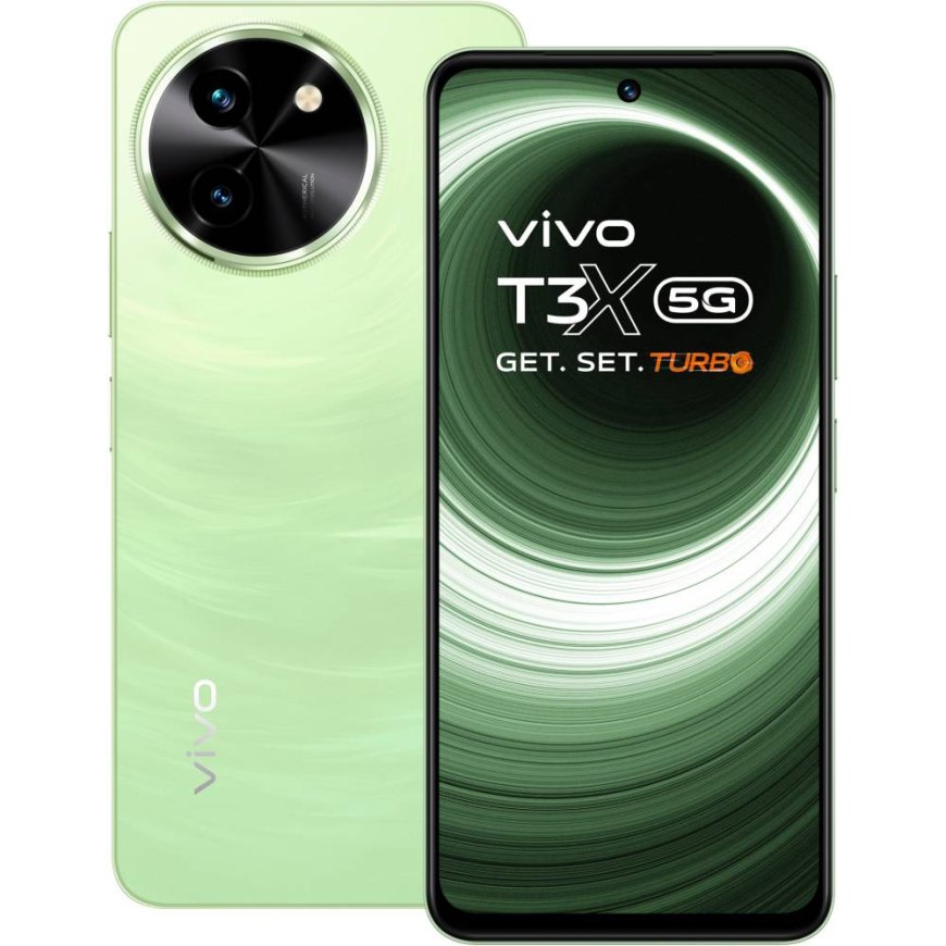 Vivo T3x 5G (Celestial Green, 6GB RAM, 128GB Storage) At just Rs. 14,999 [MRP 18,999]