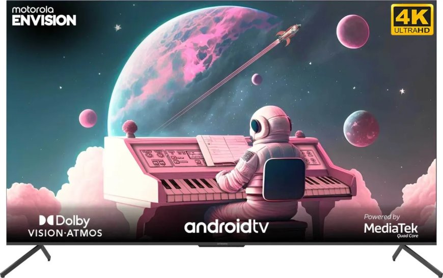 Motorola EnvisionX 218 cm (86 inch) 4K Ultra HD LED Smart Android TV At just Rs. 1,34,999 [MRP 2,30,400]