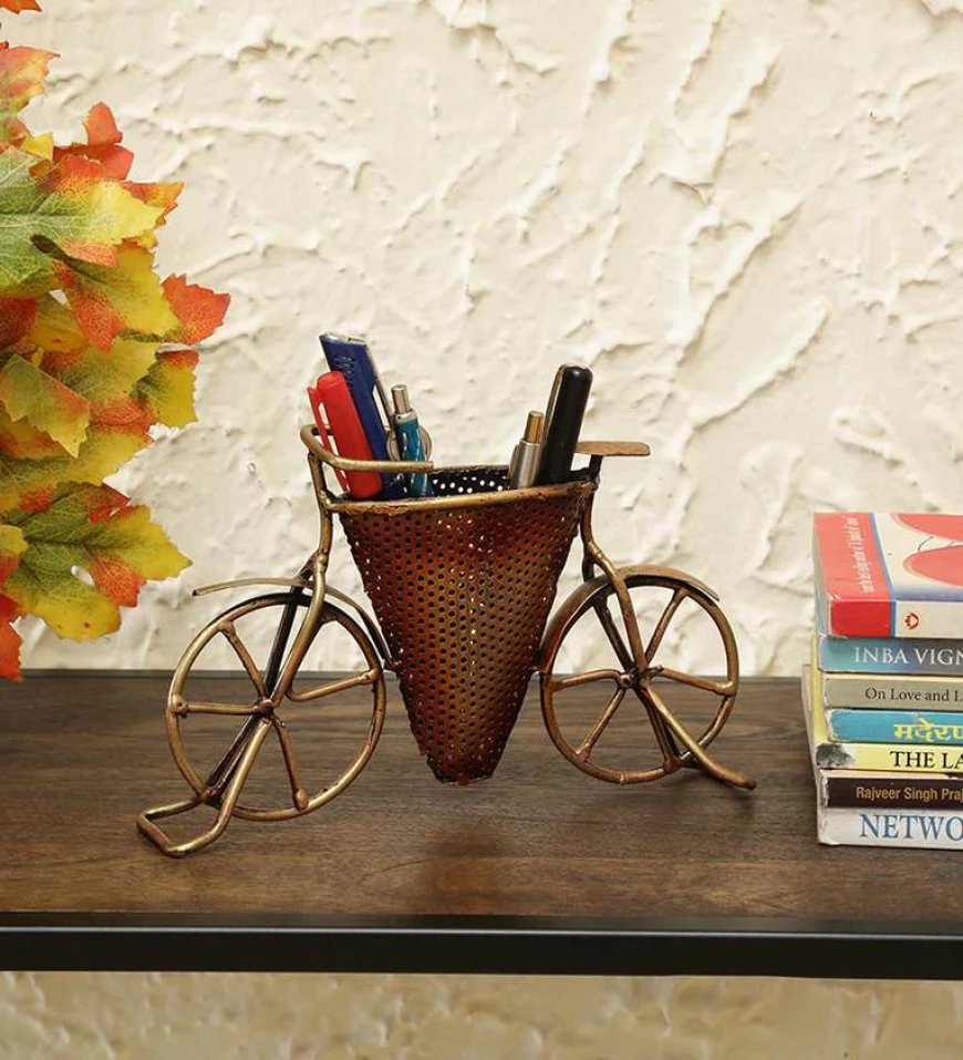 Malmo Copper Metal Pen Holder At just Rs. 119 [MRP 499]