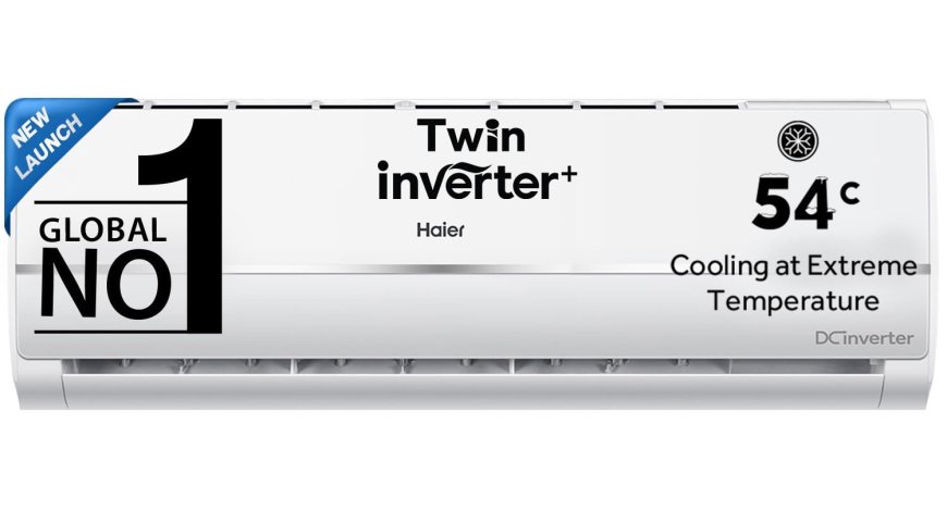 Haier 1.5 Ton 3 Star Twin Inverter Split AC (White) At just Rs. 32,990 [MRP 60,000]