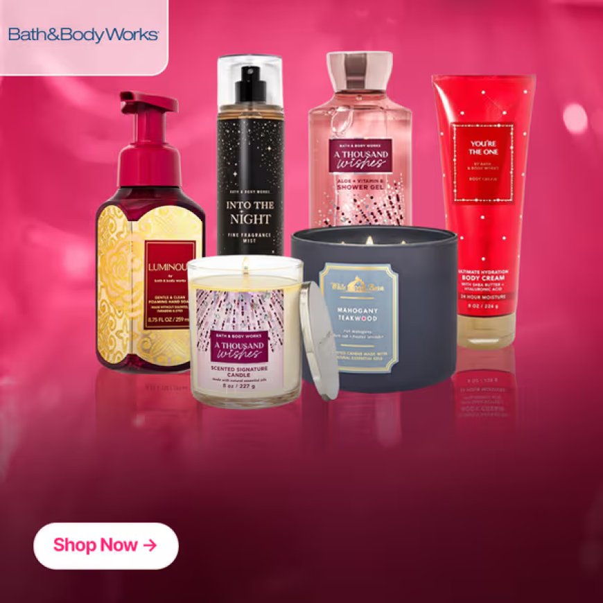 Buy 2 Get 2 Free on Bath & Body Works products