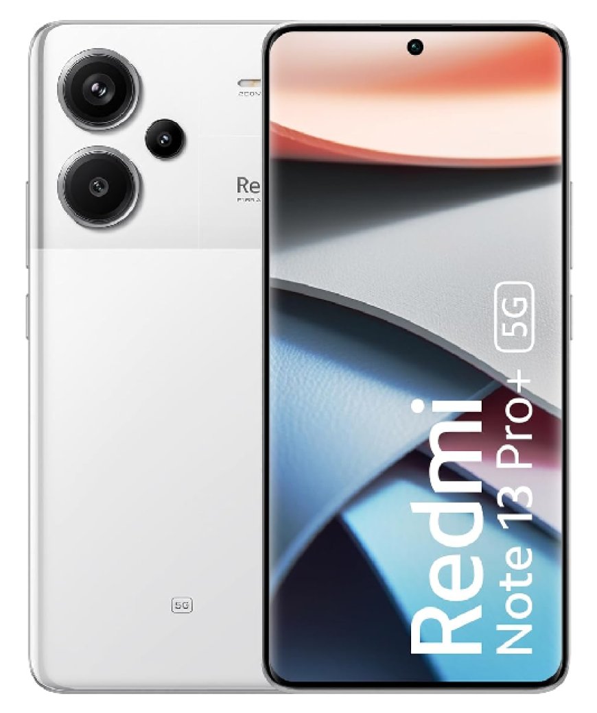 Redmi Note 13 Pro+ (Fusion White, 8GB RAM, 256GB Storage) At just Rs. 30,999 [MRP 33,999]
