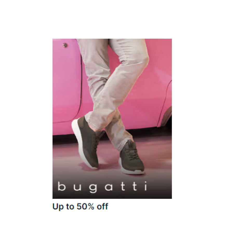 Up to 50% off on Bugatti Footwear