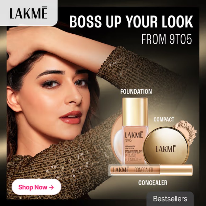 Flat 50% off + Free Gifts on Rs. 899 on Lakme products