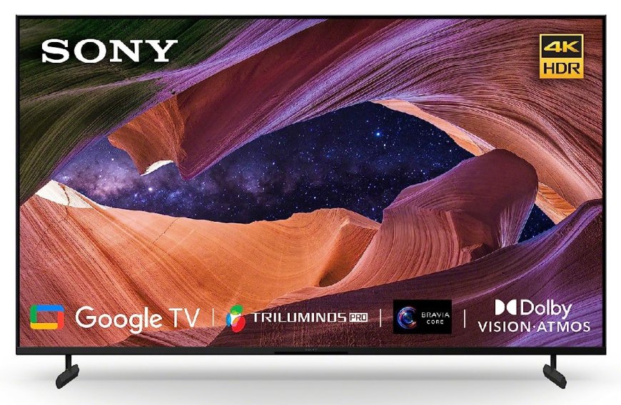 Sony Bravia 189 cm (75 inch) 4K Ultra HD Smart LED Google TV At just Rs. 1,47,240 [MRP 2,69,900]