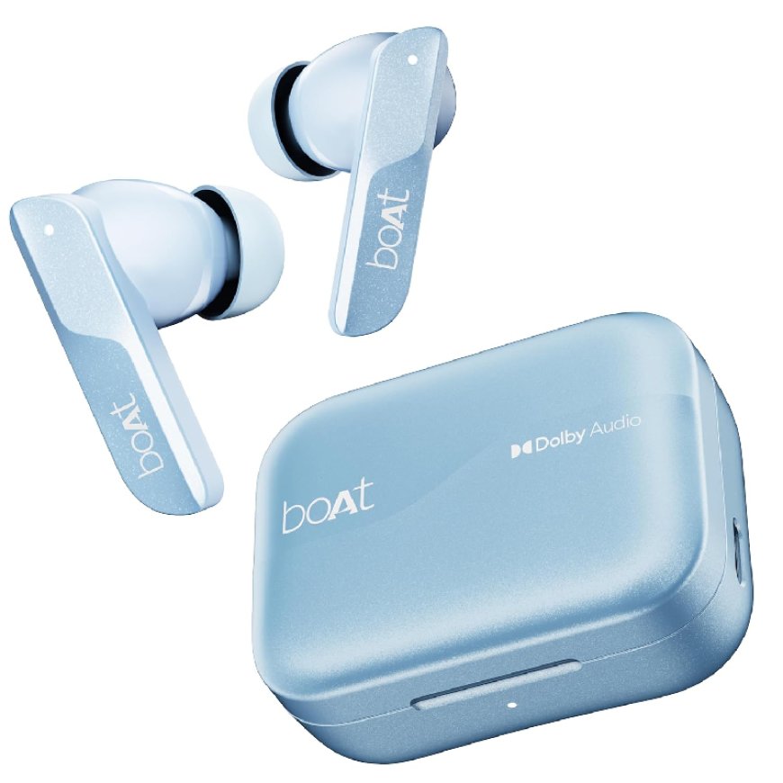 boAt Airdopes 800 True Wireless Bluetooth Earbuds (Interstellar Blue) At just Rs. 1799 [MRP 6490]