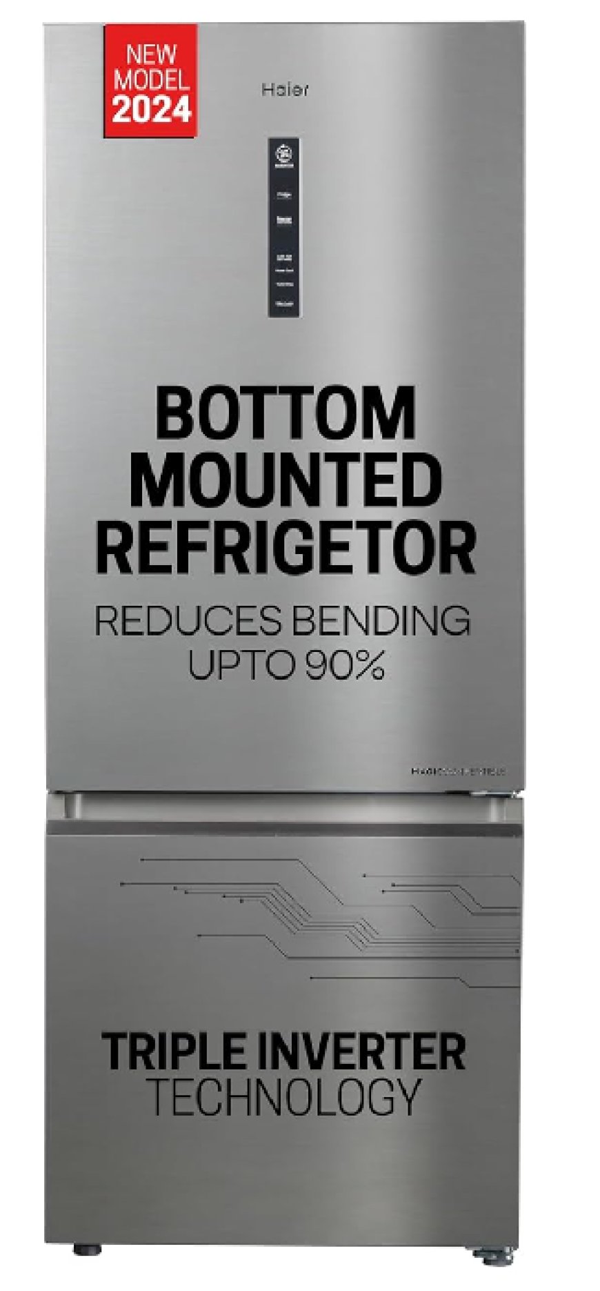 Haier 325 L 3 Star Frost Free Convertible Bottom Mount Refrigerator At just Rs. 34,990 [MRP 50,990]