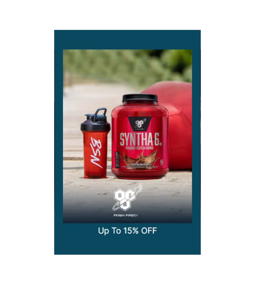 Up to 15% off on BSN products