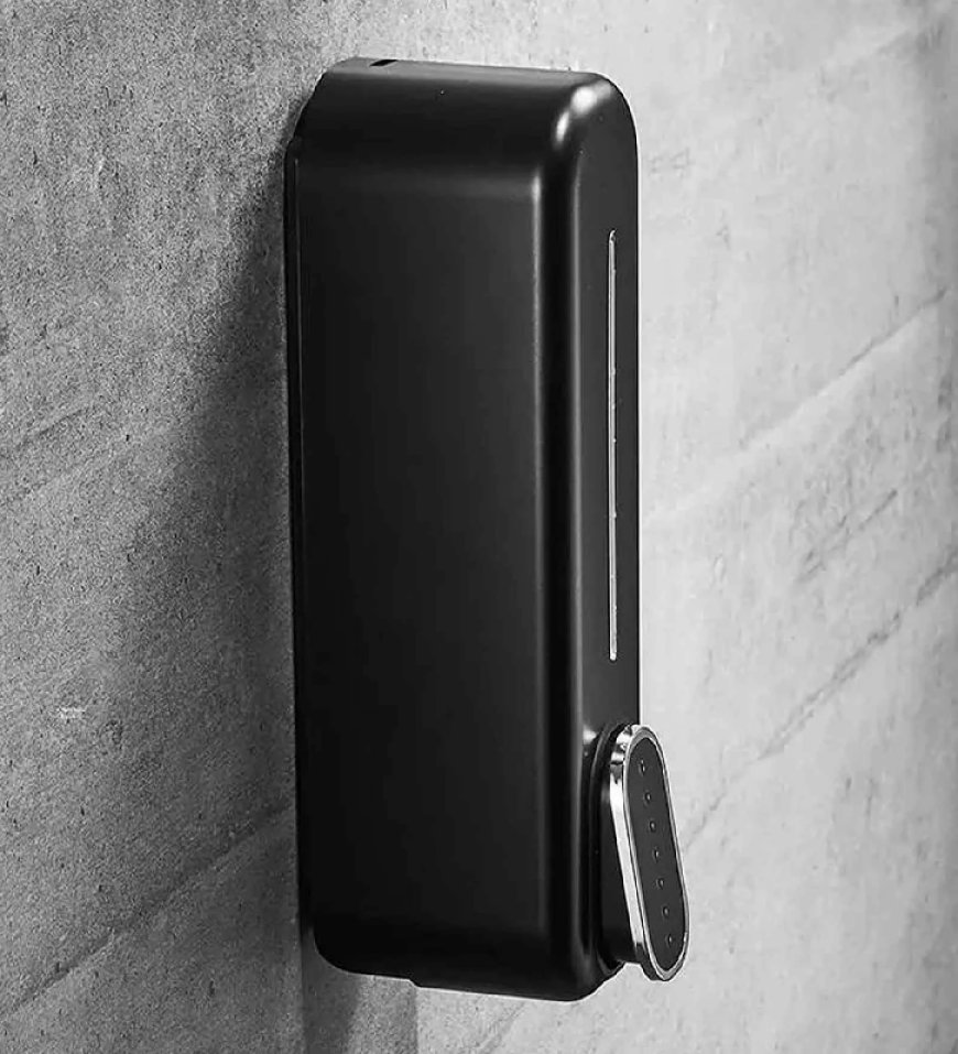 Black Plastic Soap Dispenser At just Rs. 189 [MRP 399]