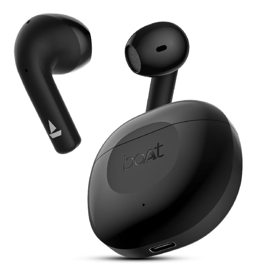 boAt Airdopes 125 TWS Bluetooth Earbuds (Mystic Black) At just Rs. 999 [MRP 4490]