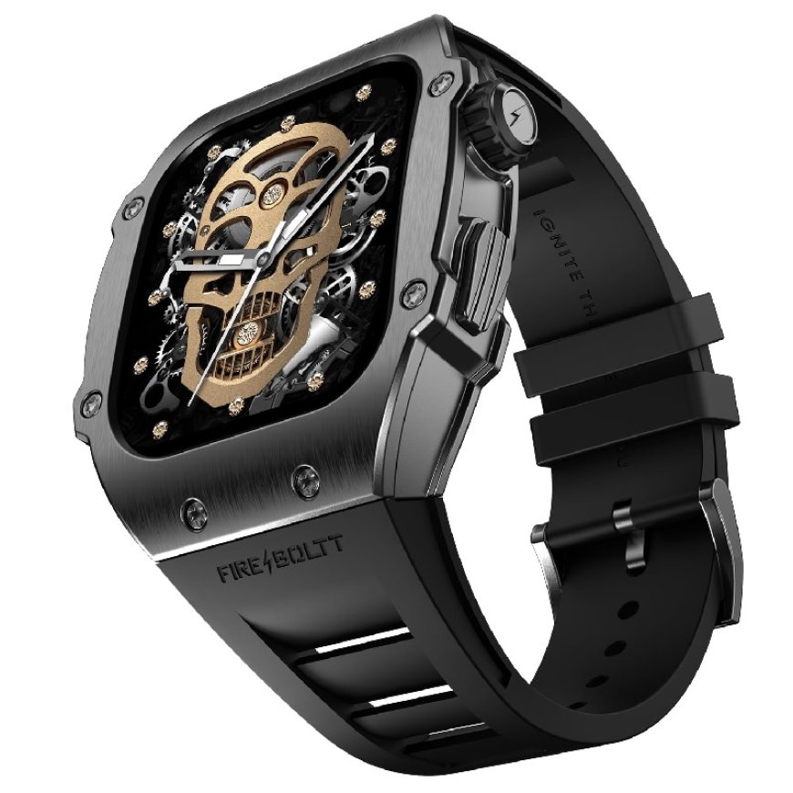 Fire-Boltt Asphalt Bluetooth Calling Smart Watch (Gun Metal Black) At just Rs. 2499 [MRP 19,999]