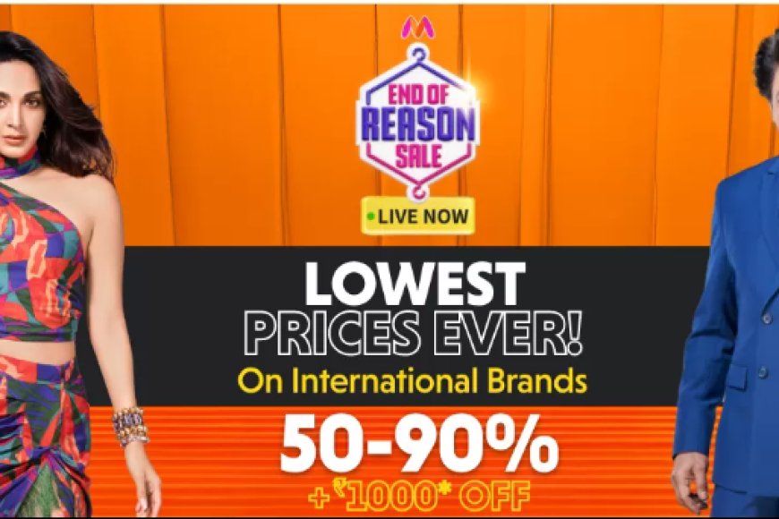 End Of Reason Sale: 50-90% off on Fashion &amp; Accessories