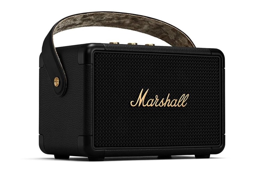 Marshall Kilburn II 36 W Bluetooth Speaker (Black) At just Rs. 27,999 [MRP 31,999]