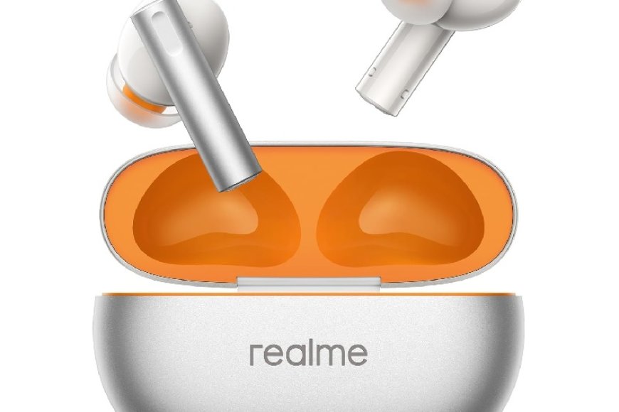 Realme Buds Air 6 TWS Bluetooth Earbuds (Flame Silver) At just Rs. 3299 [MRP 5999]