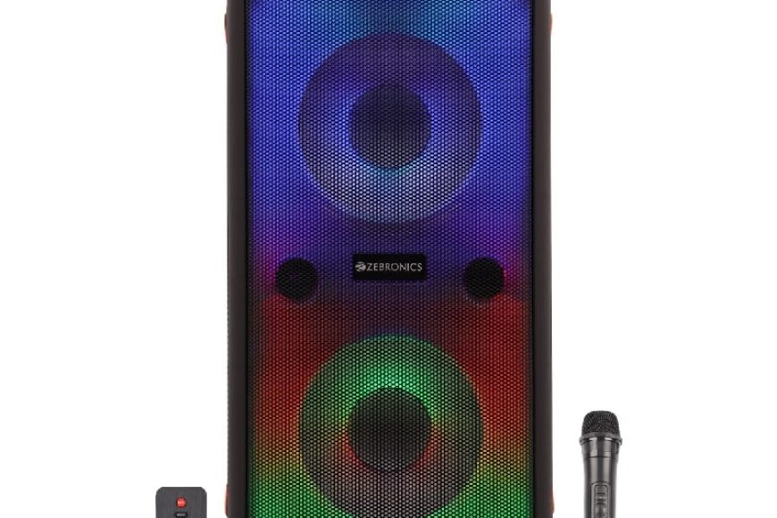 Zebronics Zeb Vibe  60 W Bluetooth Party Speaker At just Rs. 6399 [MRP 15,999]