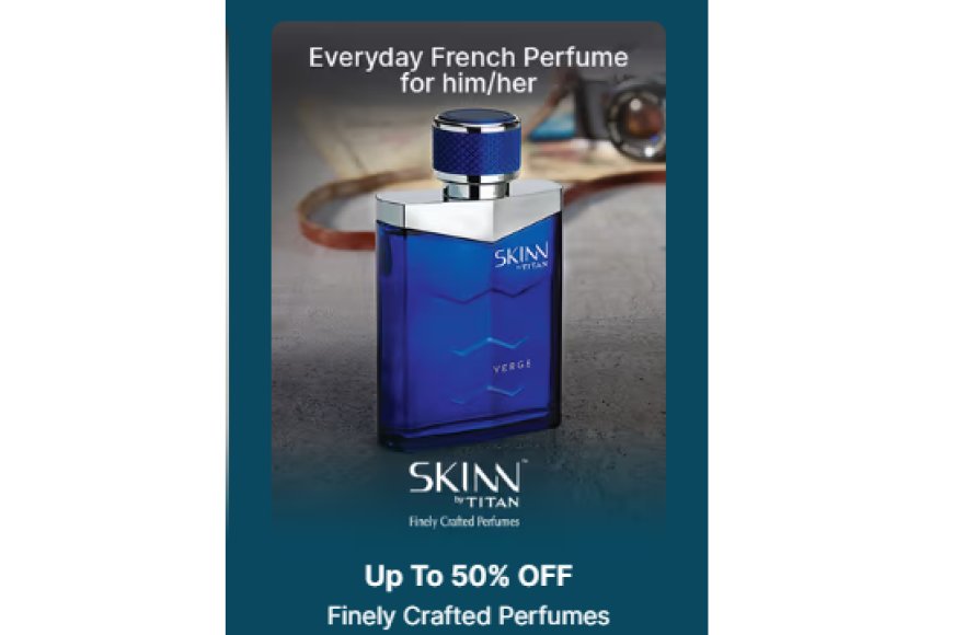 Up to 50% off on Skinn by Titan products