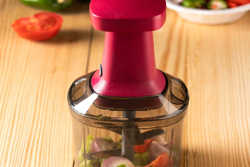 Red ABS Plastic Multipurpose Push Chopper At just Rs. 189 [MRP 795]