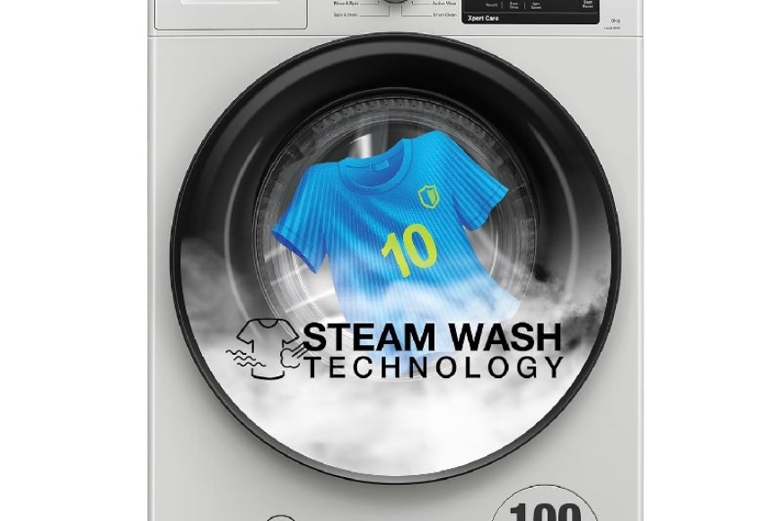 Whirlpool 8 Kg Steam Technology Inverter Front Load Washing Machine At just Rs. 30,990 [MRP 39,600]