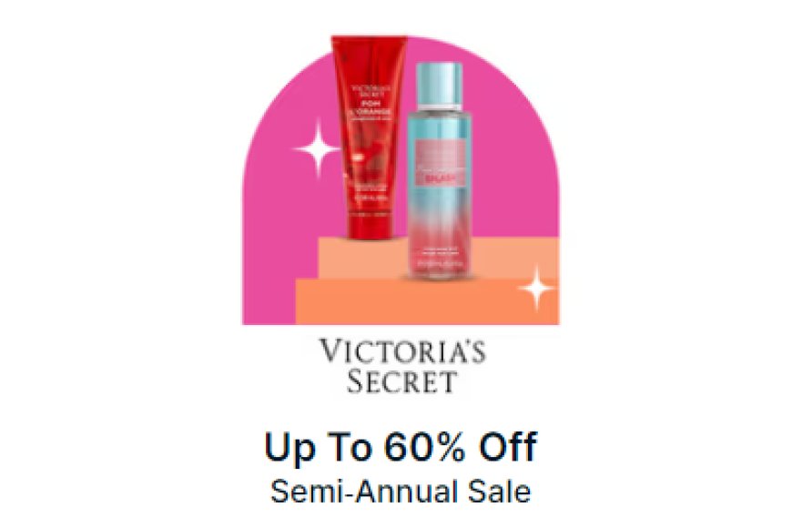 Up to 60% off on Victoria's Secret products