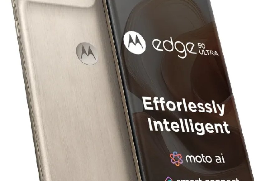 Motorola Edge 50 Ultra 5G (Nordic Wood, 12GB RAM, 512GB Storage) At just Rs. 54,999 [MRP 64,999]