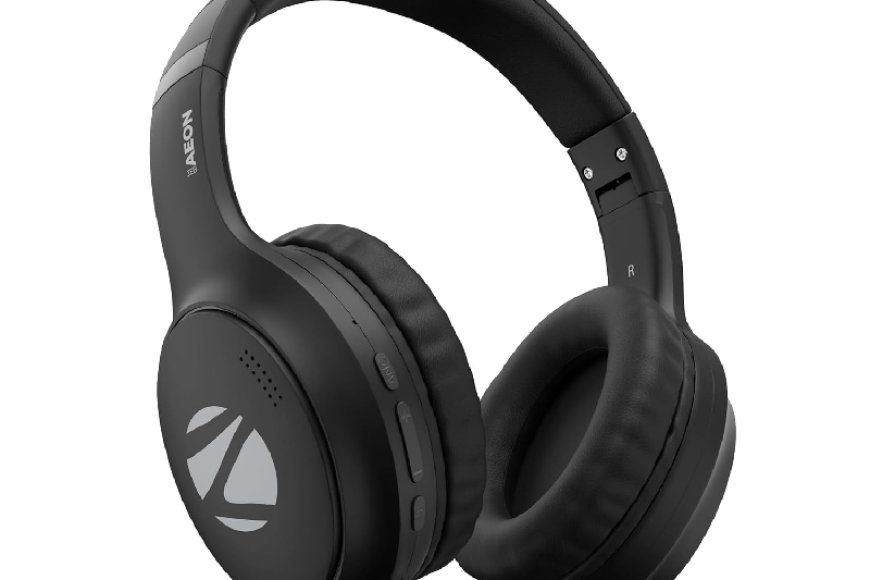 Zebronics AEON Bluetooth Wireless Headphones (Black) At just Rs. 2492 [MRP 3299]