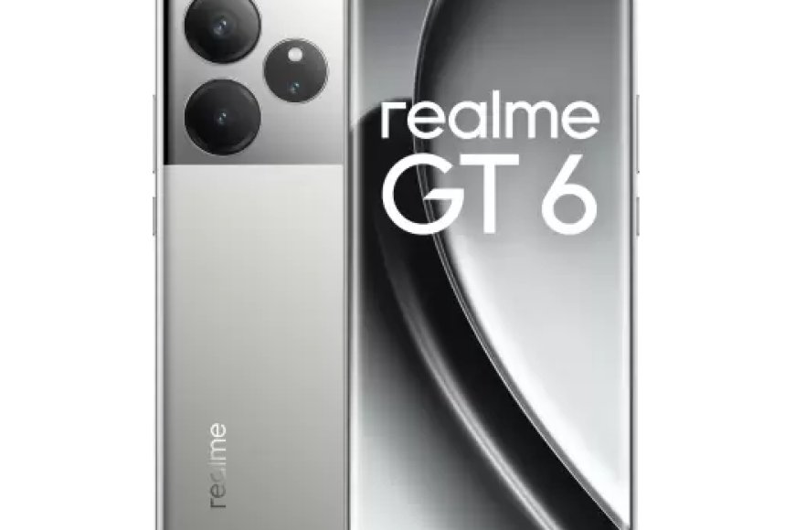 Realme GT 6 (Fluid Silver, 8GB RAM, 256GB Storage) At just Rs. 40,999 [MRP 43,999]