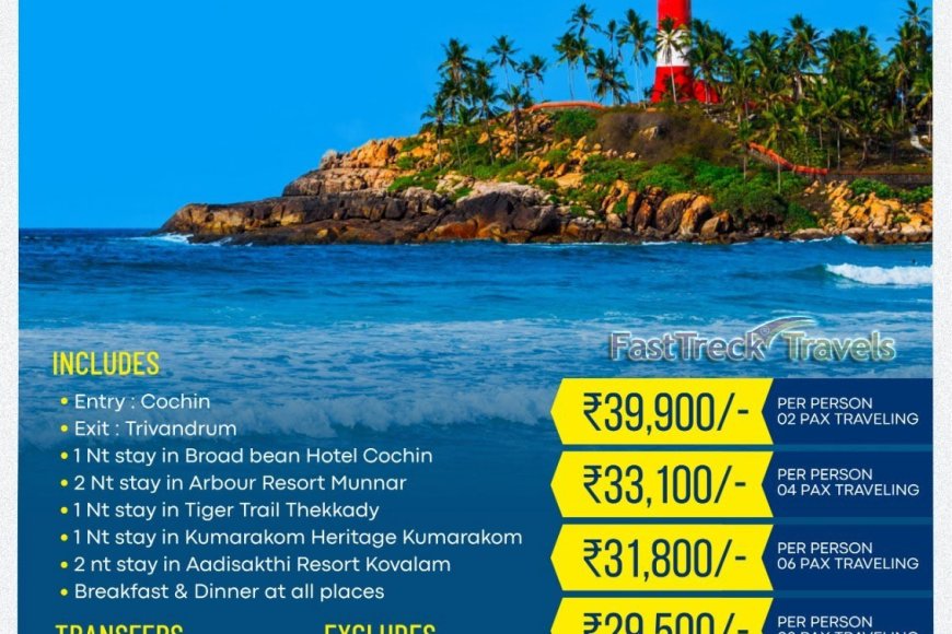 Enjoy Diwali Special Kerala 7 Night/8 Days Tour Package Starting At just Rs. 29,500